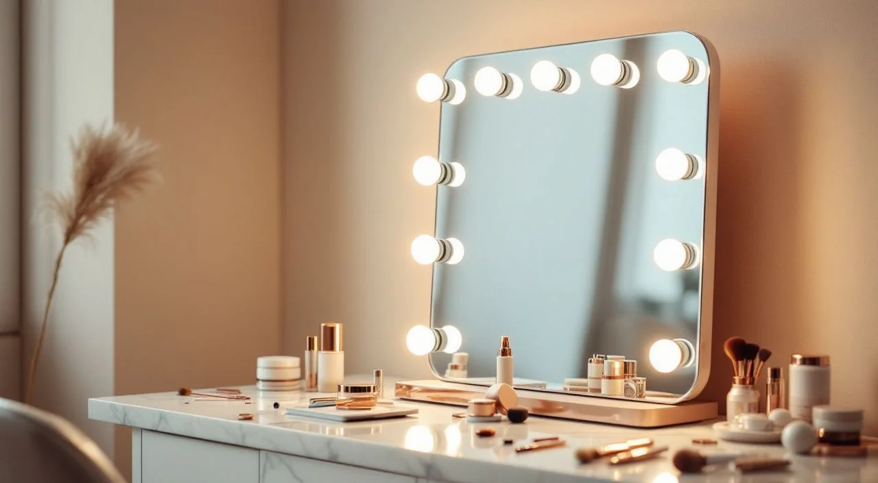Miroir maquillage : guide d&rsquo;achat et comparatif des meilleurs modèles